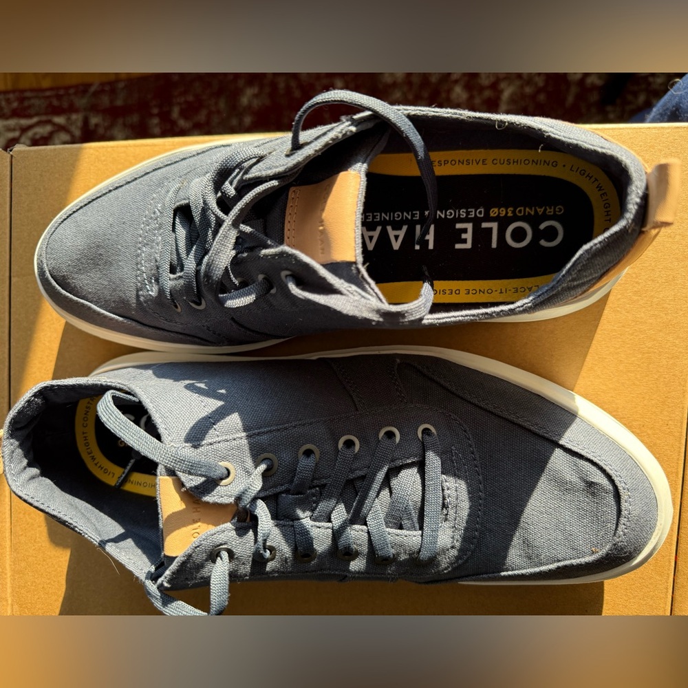 Cole Haan Men's GrandPro Rally Canvas Court Sneaker - Men Size 11M - Picture 4 of 5